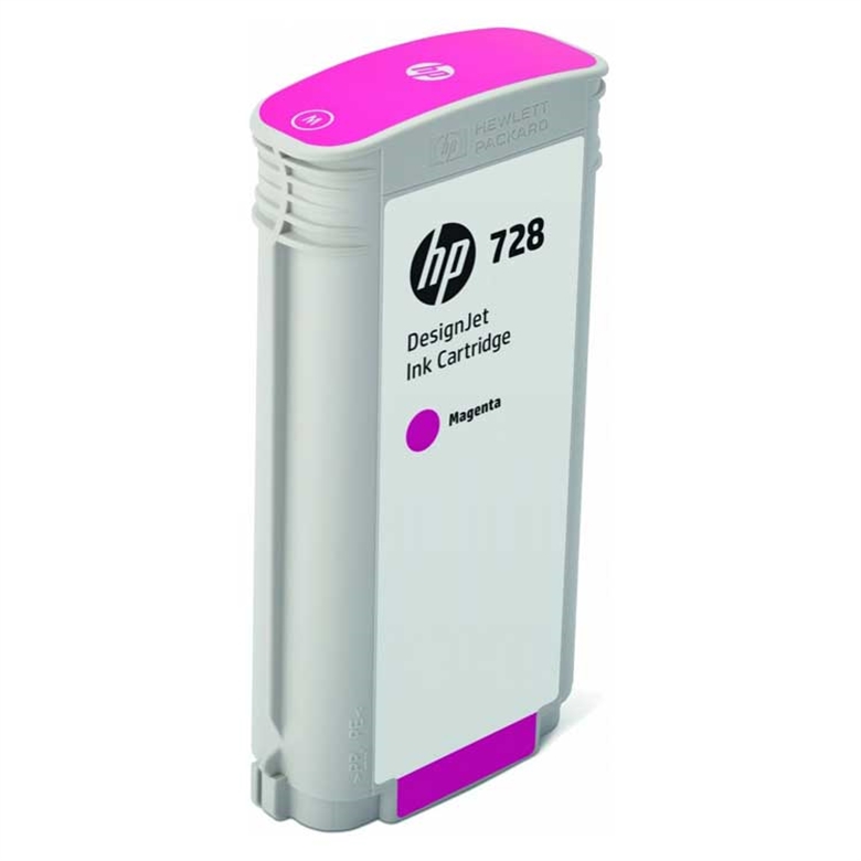 HP 728 Magenta View Front