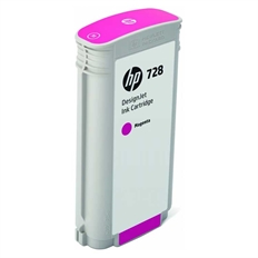 HP 728 - Magenta Ink Cartridge, 1 Pack (130ml)