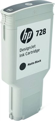 HP 728 Cartucho de Tinta Negro Matte 300ml