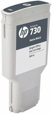 HP 730 Matte Black Ink Cartridge