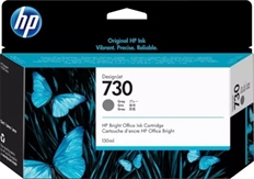 HP 730 - Gray Ink Cartridge, 1 Pack (130ml)
