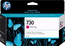 HP 730 - Cartucho de Tinta Magenta, 1 Paquete (130ml)