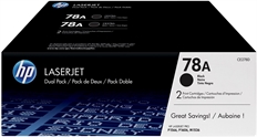 HP 78A - Black Ink Cartridge, 2 Packs