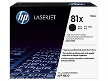 HP 81X - Black Toner Cartridge. 1 Pack HP 81X - Black Toner Cartridge. 1 Pack