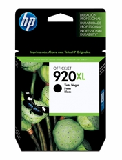 HP 920XL  - Black Ink Cartridge, 1 Pack