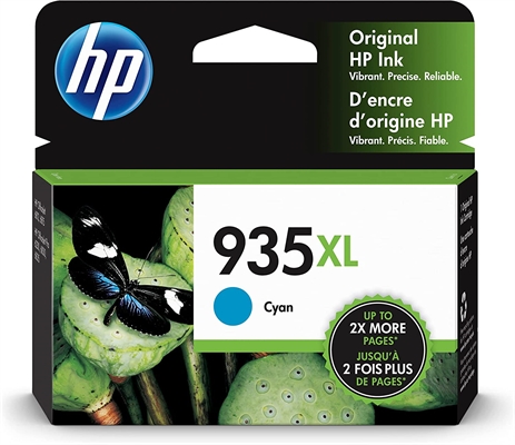 HP 935XL High Yield Cyan Ink Cartridge