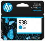 HP 938 - Cyan Ink Cartridge, 1 Pack