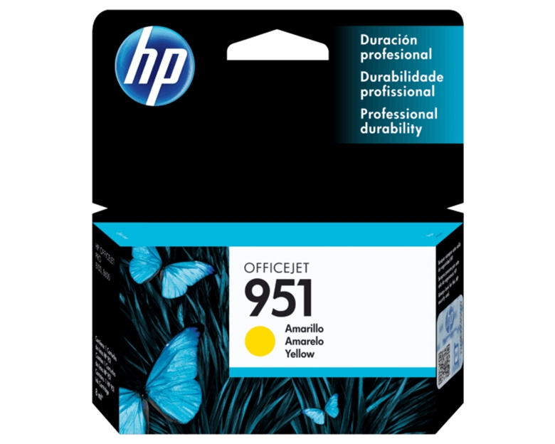 HP 951 Ink Cartridges Yellow