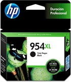 HP 954XL - Cartucho de Tinta de Alto Rendimiento Negra, 1 Paquete (42.5ml)