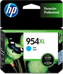HP 954XL - Cartucho de Tinta de Alto Rendimiento Cyan, 1 Paquete (20ml)