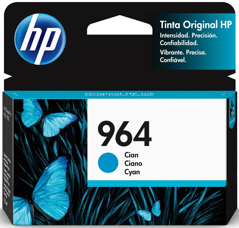 HP 964 Cyan Ink Cartridge