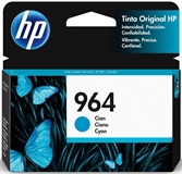 HP 964 - Cyan Ink Cartridge, 1 Pack