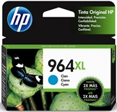 HP 964XL - Cartucho de Tinta Cyan, 1 Paquete