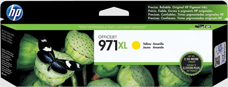 HP 971XL Cartucho de Tinta Amarilla