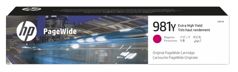 HP-981Y-Extra High Yield Magenta-PageWide Cartridge-Box