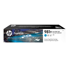 HP 981Y - Cyan High Yield Ink Cartridge, 1 Pack