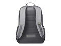 HP Active Backpack Gray Green Back Side View