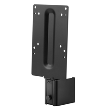 HP B250 (8RA46AA)  - Soporte de Montaje de PC para Monitores, Negro, Interfaz VESA 100x100mm, incluye Cable DisplayPort de 700mm