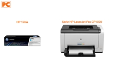 HP 126A - Cartucho de Tóner Cian. 1 Paquete