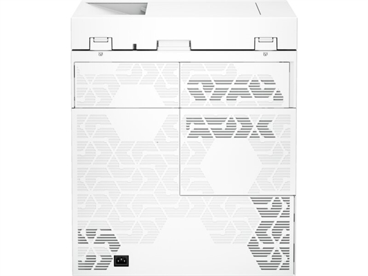 HP Color LaserJet Enterprise MFP 5800dn back view