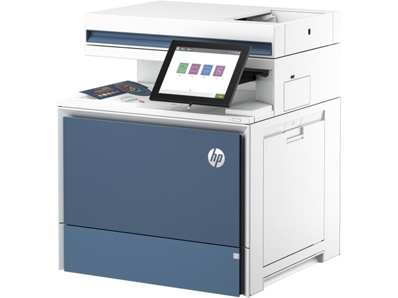 HP Color LaserJet Enterprise MFP 5800dn sideview