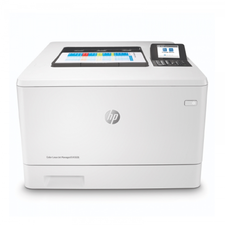 HP Color LaserJet Managed E45028dn 3qa35aakv front view