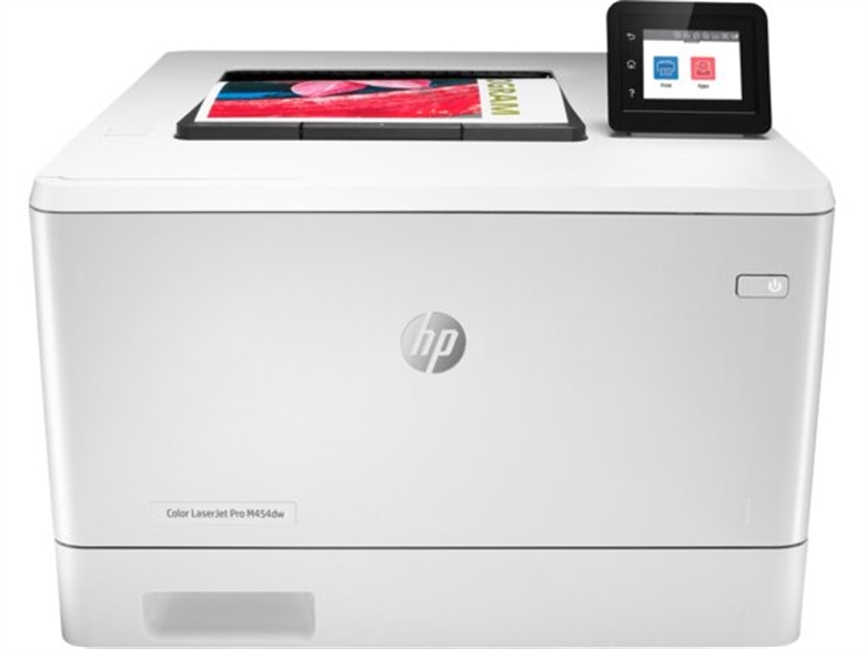 HP Color LaserJet Pro M454dw Laser Printer Front View