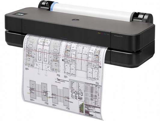 HP DesignJet T250 Large Format Inkjet Printer Isometric View