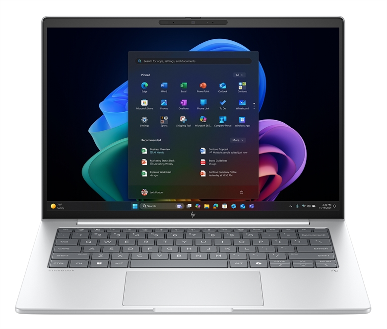 HP EliteBook 8 G1i 14 - Front View