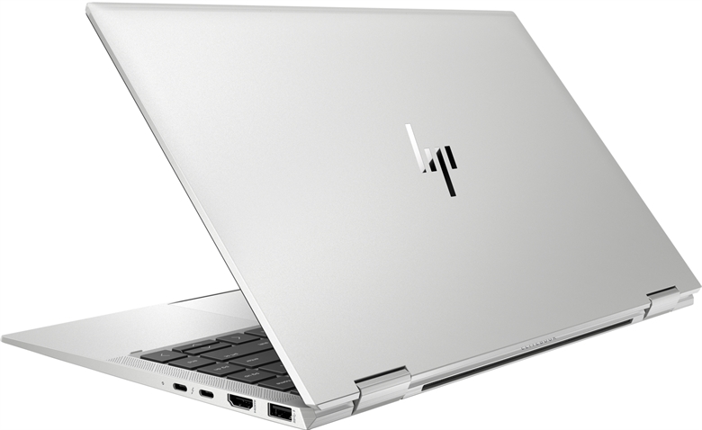 HP ELITEBOOK X360 1040 G8 NOTEBOOK isometric back view