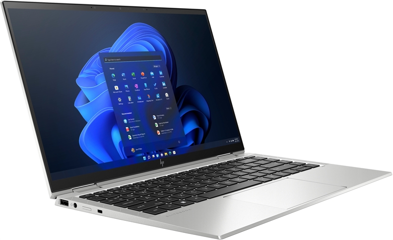 HP ELITEBOOK X360 1040 G8 NOTEBOOK isometric left view