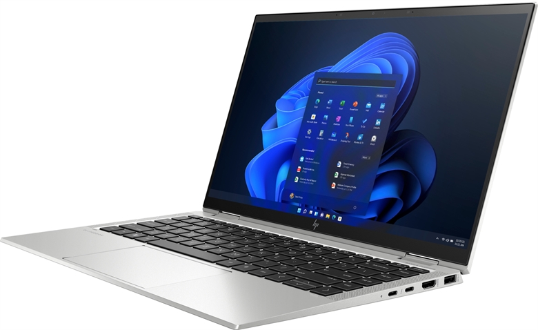 HP ELITEBOOK X360 1040 G8 NOTEBOOK isometric right view