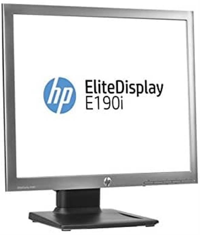 HP EliteDisplay E190i Vista Angulo izquierdo