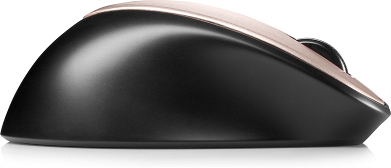 HP Envy Pink Wireless Mouse Side View