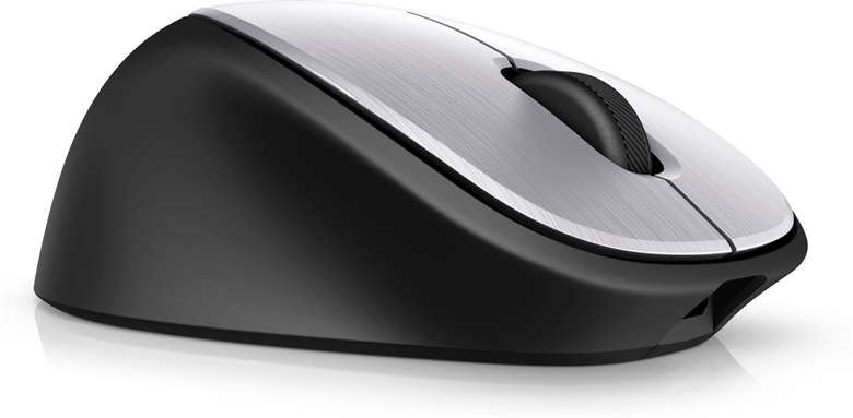 HP Envy Silver Wireless Mouse Isometric View