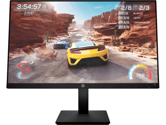 HP Gaming X27 2V6B2AA - Monitor front view