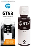 HP GT53 - Recarga de Tinta Negra, 1 Paquete (90ml)