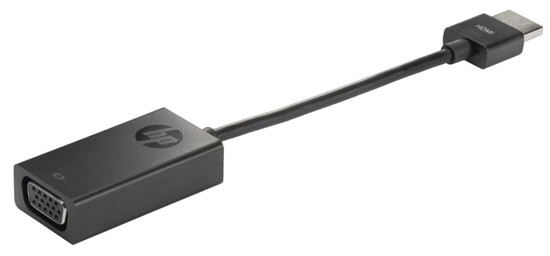 HP HDMI to VGA Adapter - H4F02AA - left side view