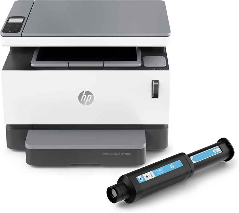 HP Laser Neverstop 1200NW With Toner View