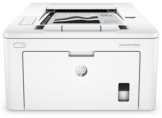 HP LaserJet Pro M203dw Laser Printer Front View