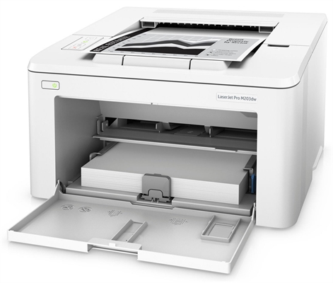 HP LaserJet Pro M203dw Laser Printer Input Tray