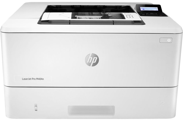 Impresora Laser HP LaserJet Pro M404n Vista Frontal