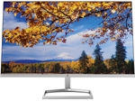 HP M27f - Monitor, 27", FHD 1920 x 1080p, IPS, 16:9, 75Hz Refresh Rate, HDMI, VGA, Black and Silver