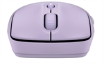 HP Mouse 400 Quiet  - az7b7aa#aba - Ratón inalámbrico silencioso HP 400, Bluetooth y 2,4 GHz, USB, clic silencioso, 6000 DPI, color morado.