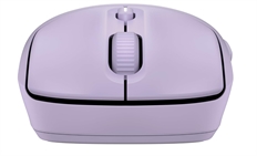 HP Mouse 400 Quiet  - az7b7aa#aba - Ratón inalámbrico silencioso HP 400, Bluetooth y 2,4 GHz, USB, clic silencioso, 6000 DPI, color morado.