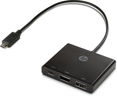 HP Multi-Port - USB Hub, 3 Ports, HDMI, USB-A, USB-C