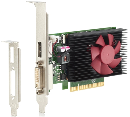 HP NVIDIA GeForce GT730 Tarjeta de Video Vista Isométrica