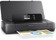 HP OfficeJet 200 - Inkjet Mobile Printer, Wireless, Color, Black
