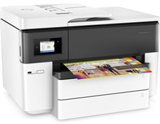 HP Officejet Pro 7740 - Inkjet Printer, Wireless, Color, White