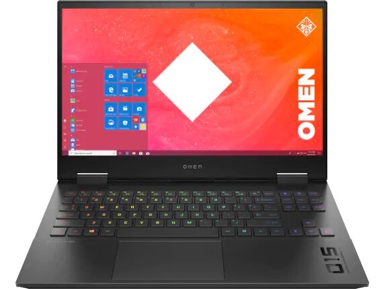 HP OMEN 15 Vista Frontal